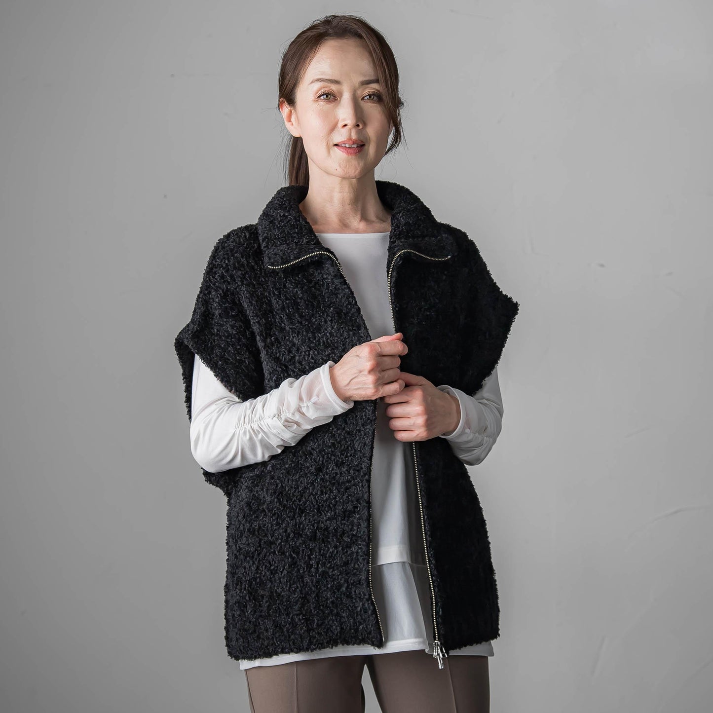 【WEB限定】”重ねるだけで格上げ”レイヤードインナー