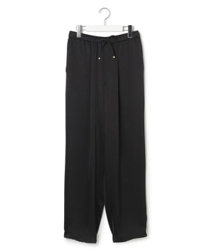 ドレープサテン 2WAY ドロスト パンツ