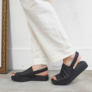 ソフトレザーカバーサンダル