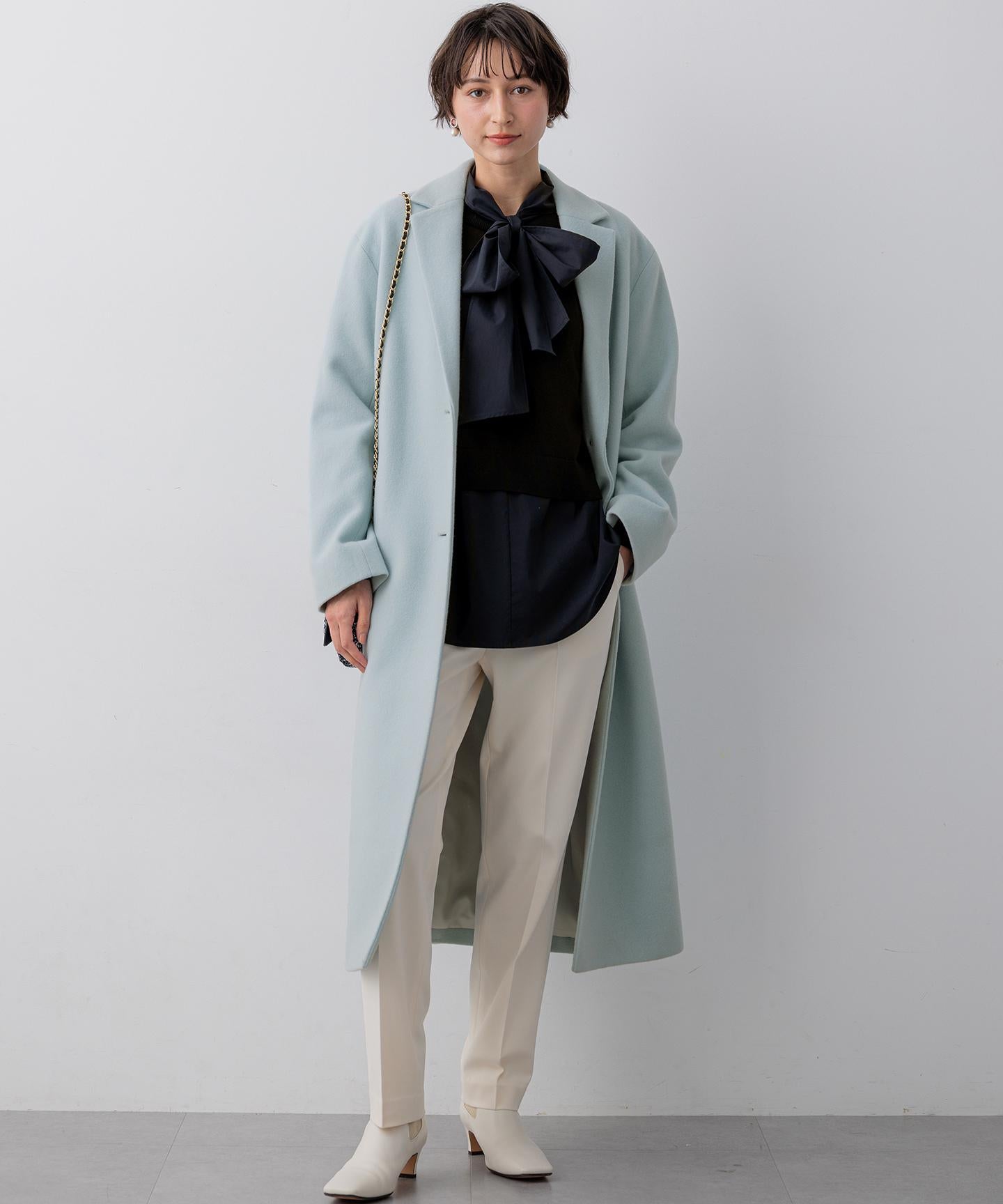 ウールモッサ チェスターコート