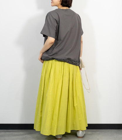 カッティンググドロストTシャツ