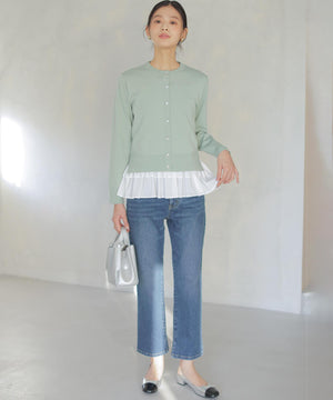 ミッドデニム パンツ