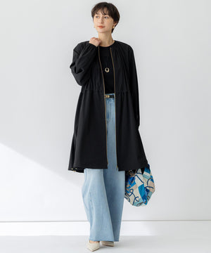 LIGHT DENIM バレルワイド パンツ