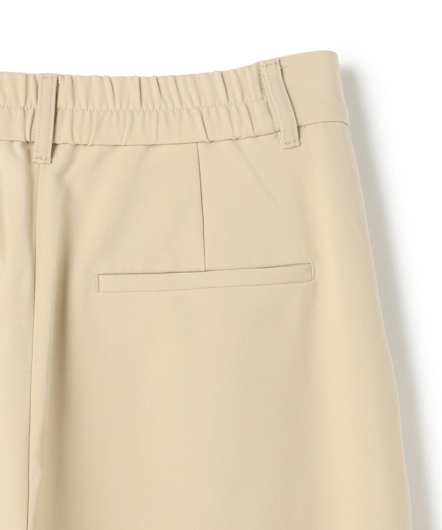 マイビューティ タックワイドパンツ