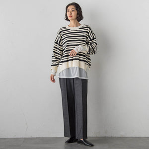 【WEB限定】”重ねるだけで格上げ”レイヤードインナー