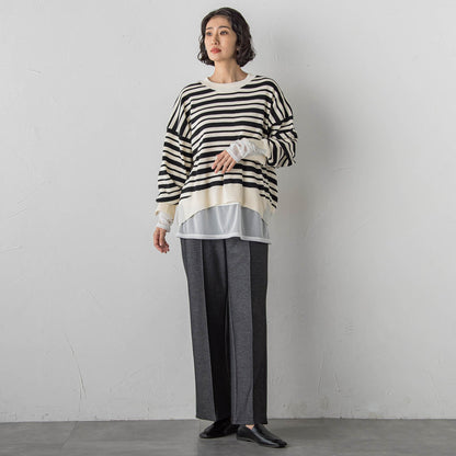 【WEB限定】”重ねるだけで格上げ”レイヤードインナー