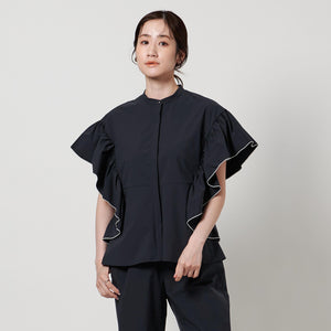 イージー フレアスリーブ ブラウス ‐撥水・UVカット・防シワ‐