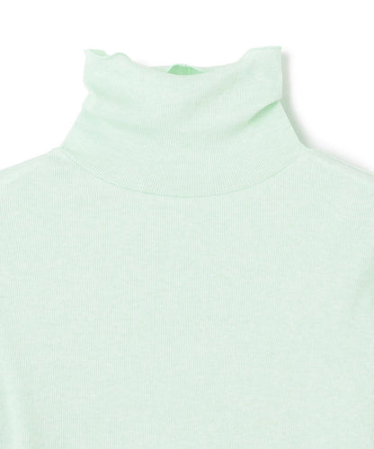 コットンカシミヤ タートルネックカットソー