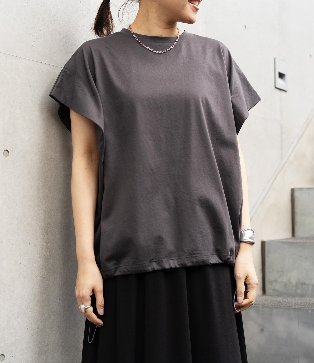 ドロストオーバーフレンチスリーブカットソー