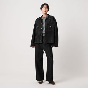 カットオフ デニムジャケット