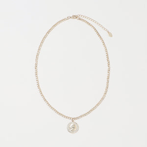 ミックスチェーン コインネックレス-3WAY-