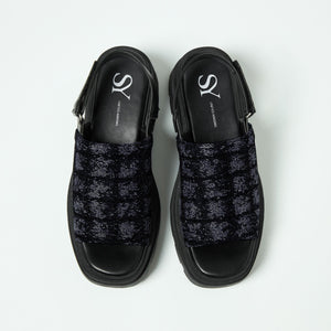 ＜SY＞ ボリュームソール サンダル70●