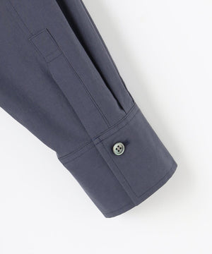 タンブラーコットンブロード シャツワンピース