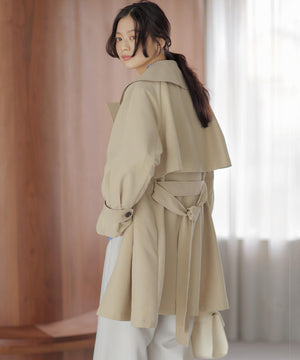リラクシング トレンチコート