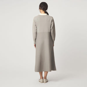 ハイショク エリツキ ニット ワンピース