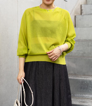 2wayドルマンシアーニットカーディガン