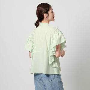 イージー フレアスリーブ ブラウス ‐撥水・UVカット・防シワ‐