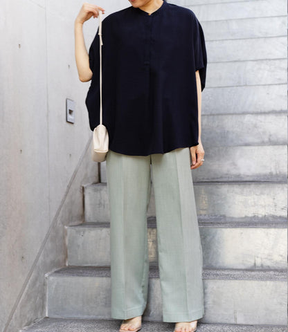 タンブラーブッチャーコクーンブラウス