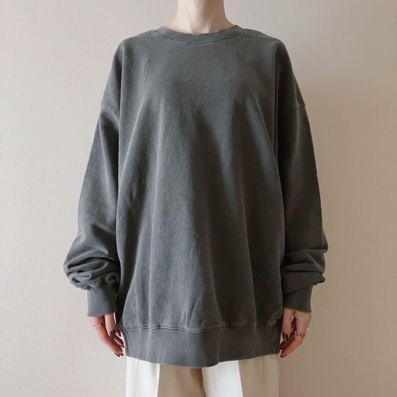ピグメントビッグスウェット