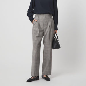 ［size SHORT/TALLあり］カチリラ ストレート パンツ ウォッシャブル ストレッチ