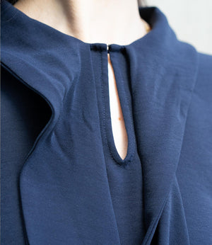 ジョーゼットボウタイブラウス