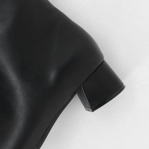 ラウンド ショートブーツ 撥水