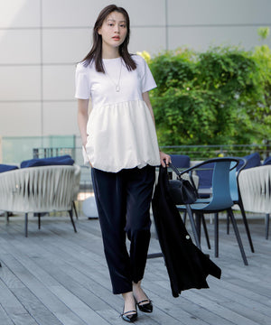 ミニストーンバックル パンプス