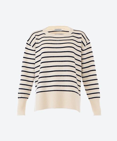 ボーダー柄ニット