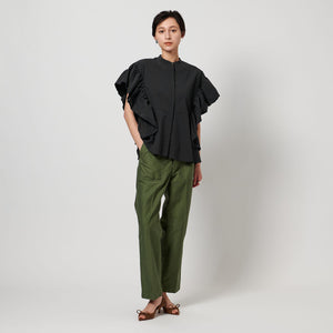 イージー フレアスリーブ ブラウス ‐撥水・UVカット・防シワ‐