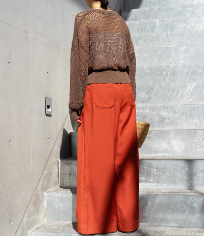 ダブルジップメッシュラメカーデブルゾン