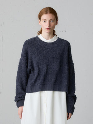 MidiUmi パイルボアニットプルオーバー