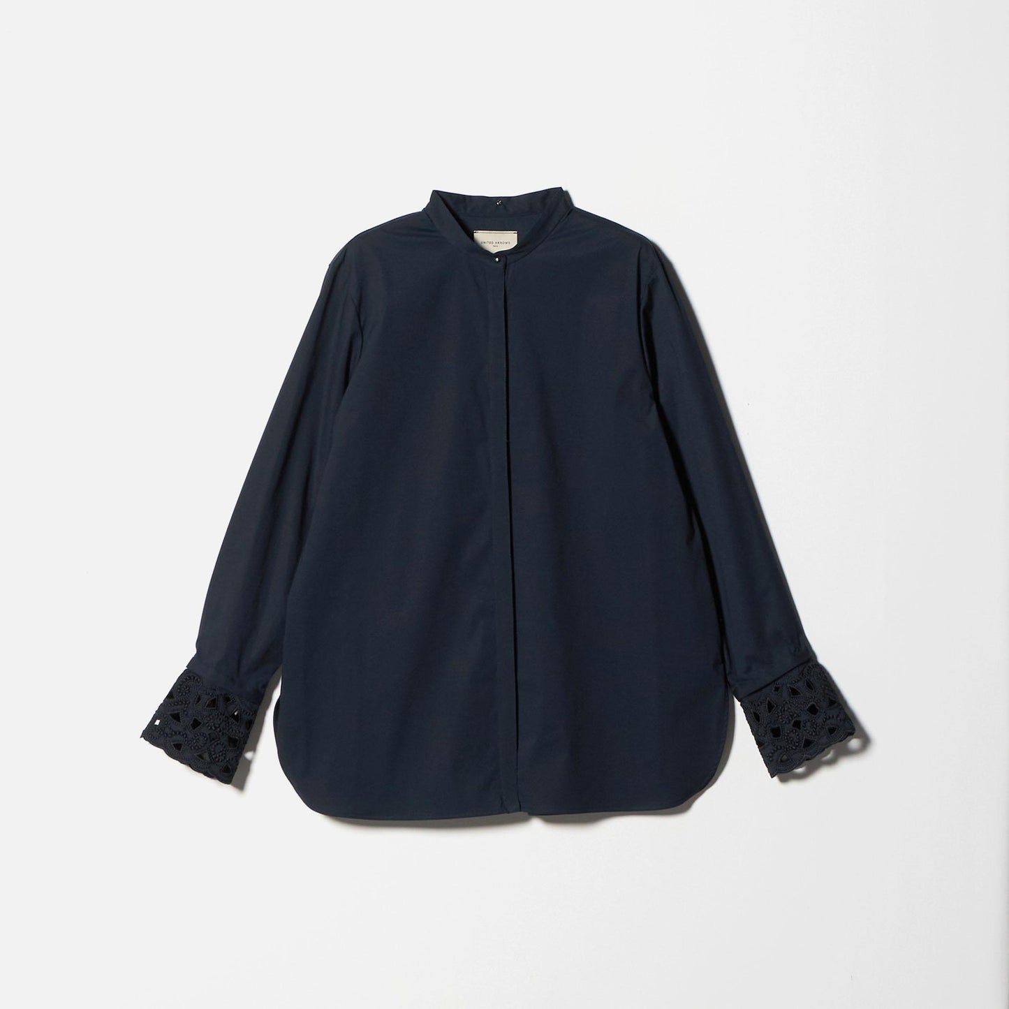 エンブロイダリー カラー シャツ ‐ウォッシャブル‐