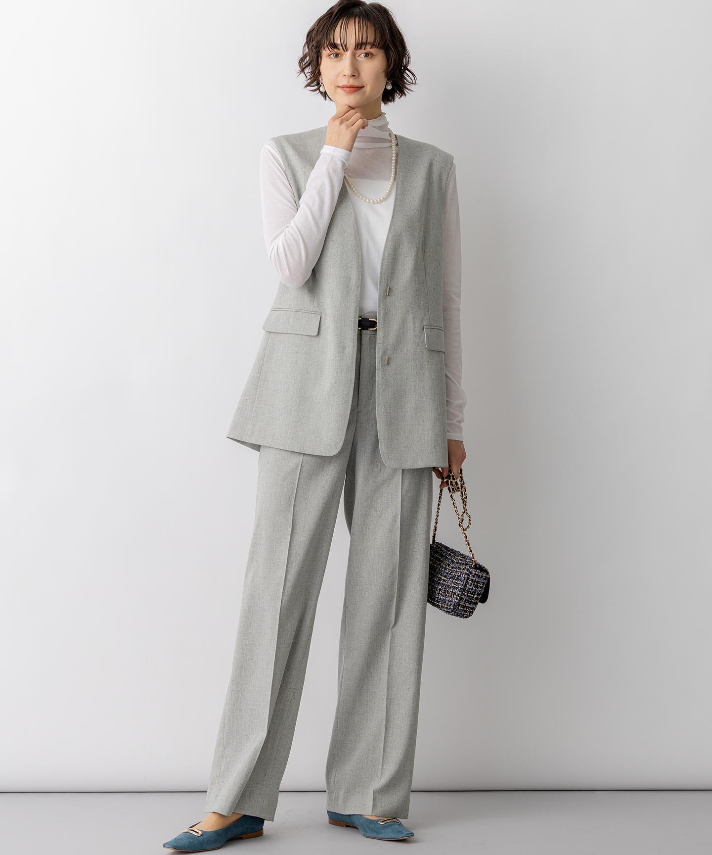 GIOLICA ツイードミニ ショルダーバッグ