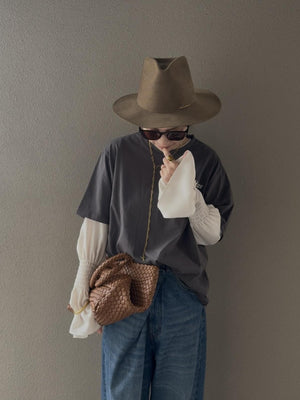 HaritageロゴバックプリントT