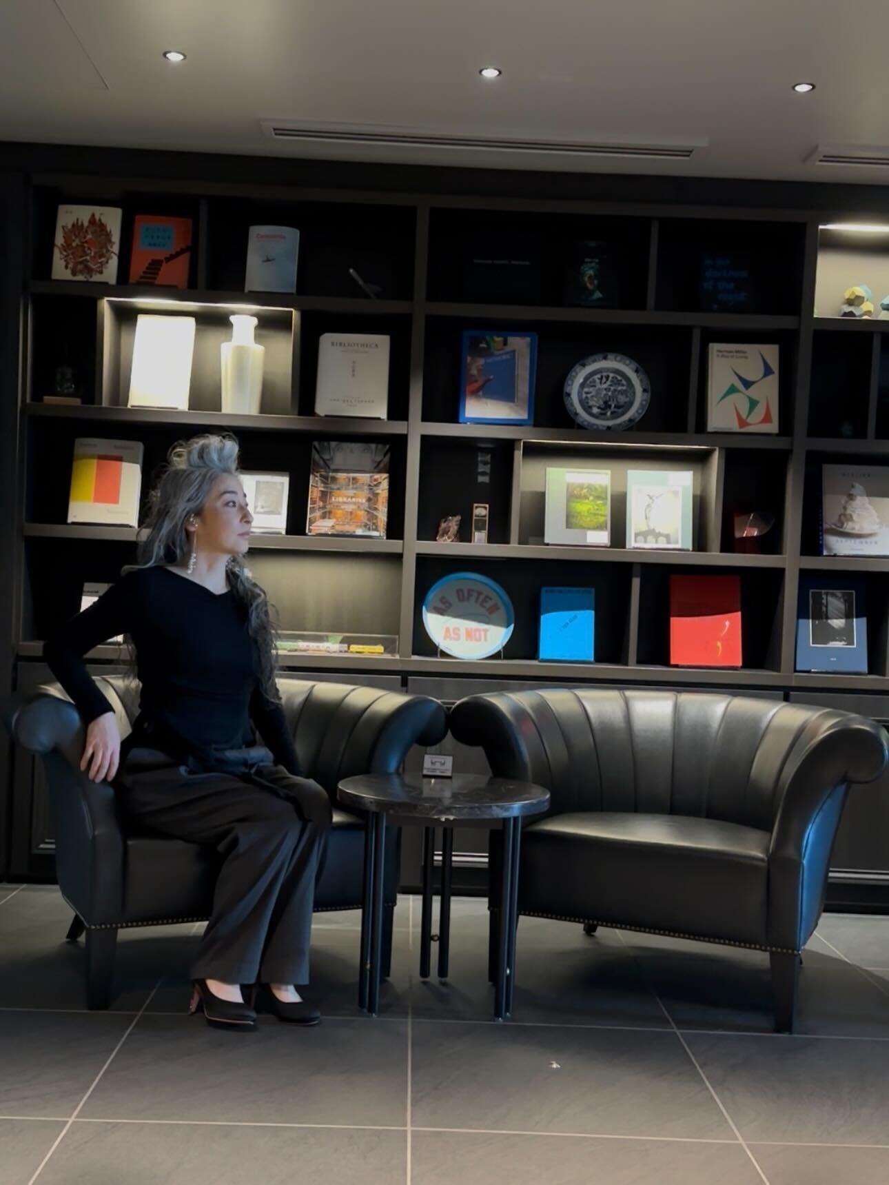 アシンメトリーギャザー デザイントップス