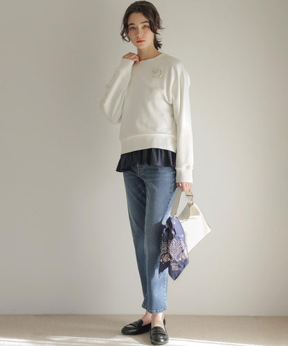 ミッドデニム パンツ