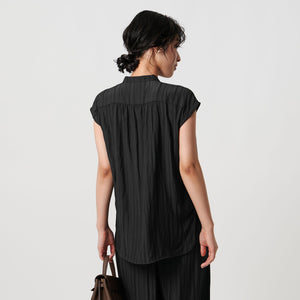 Spiree K/S フレンチスリーブブラウス  - ウォッシャブル -