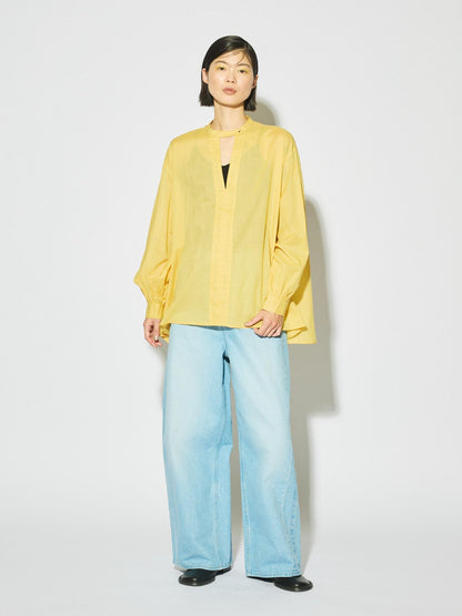 MIDIUMISOLID for Ladies バレルレッグワイドデニム