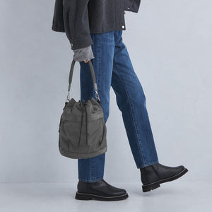 ハッスイ ポケットドロスト バッグ - はっ水 -