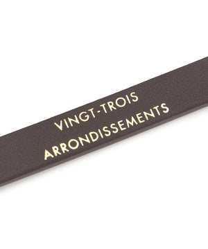 オーバルバックル ナロー ベルト