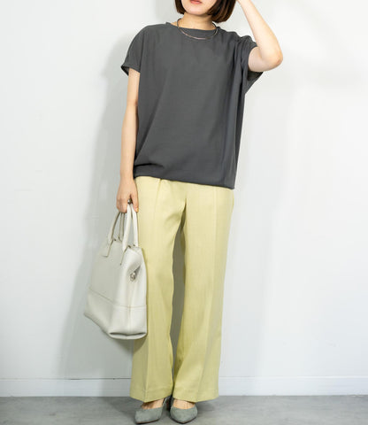 【10万人の正解シリーズ】コクーンシルエットボートネックカットソー