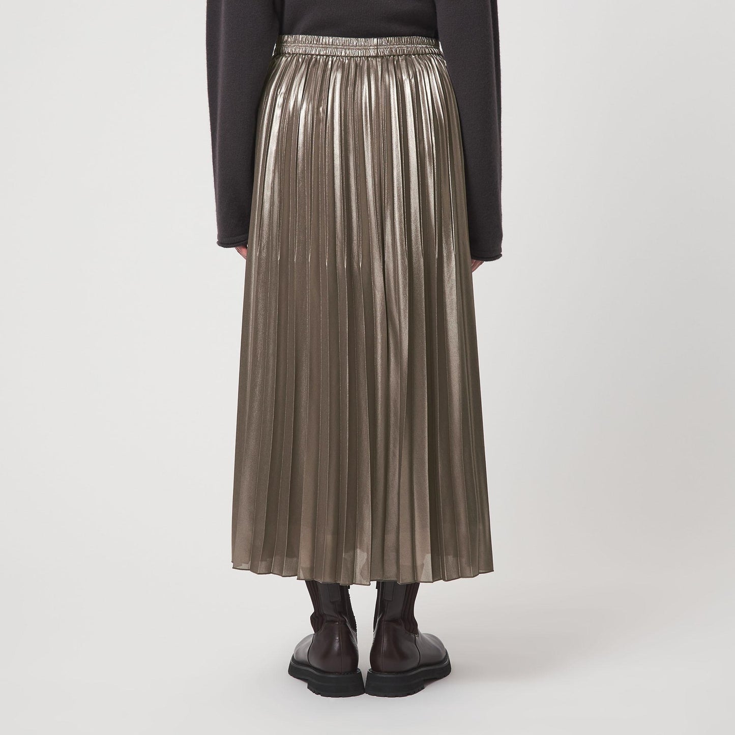 ハクプリント プリーツ スカート