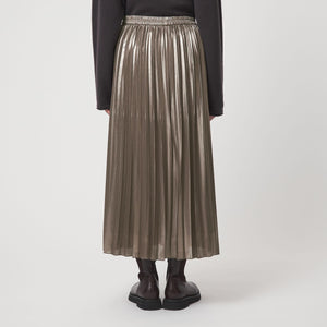 ハクプリント プリーツ スカート