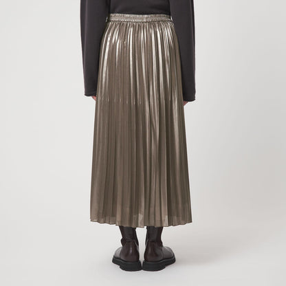 ハクプリント プリーツ スカート