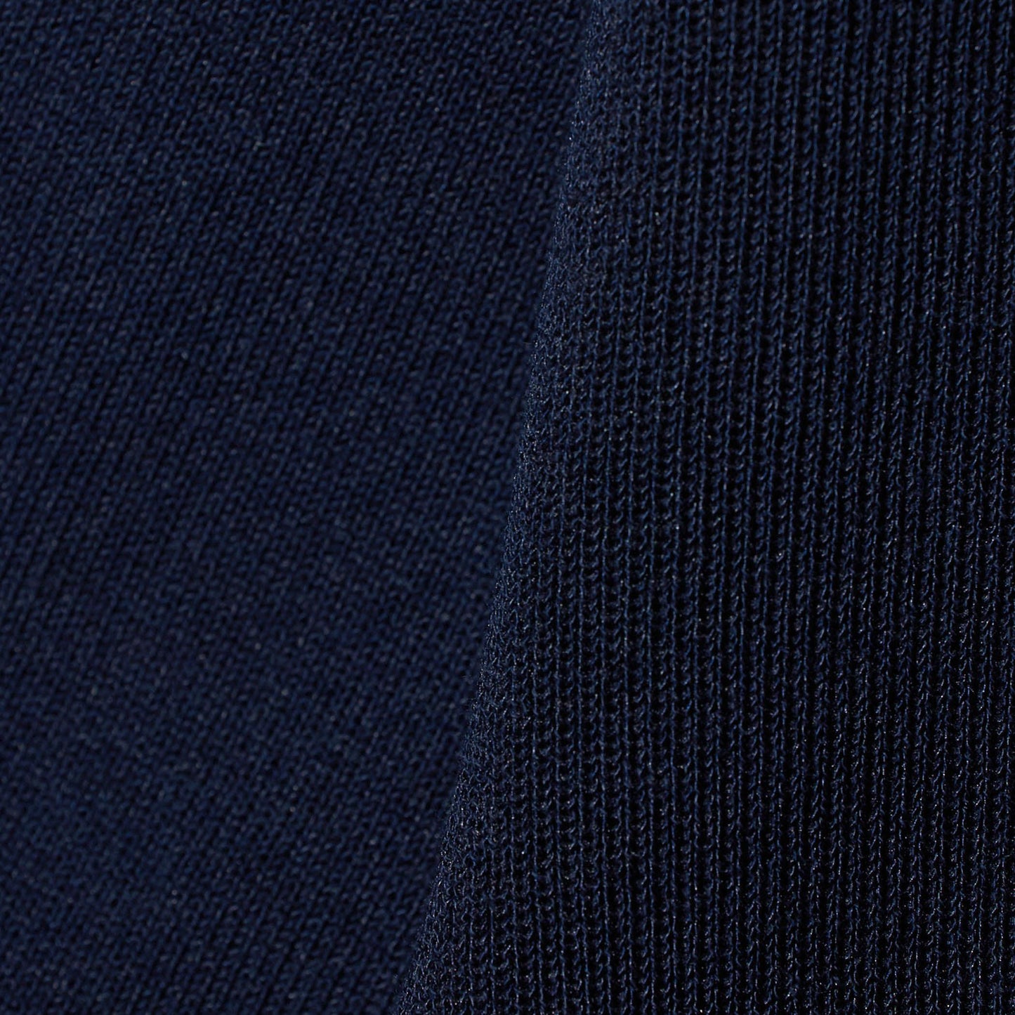 襟付き 5分袖 プルオーバー ニット