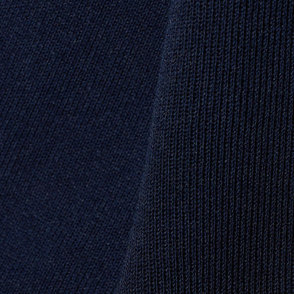 襟付き 5分袖 プルオーバー ニット