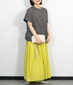 カッティンググドロストTシャツ