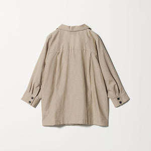 シアー ドルマン ブラウス ジャケット ウォッシャブル