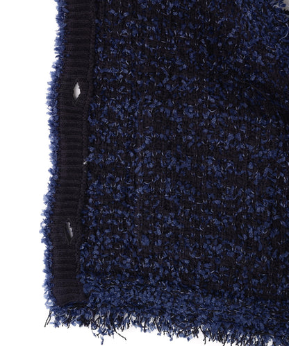 ツイーディーニットジレ