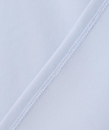 トリコットシフォン ハーフスリーブカットソー